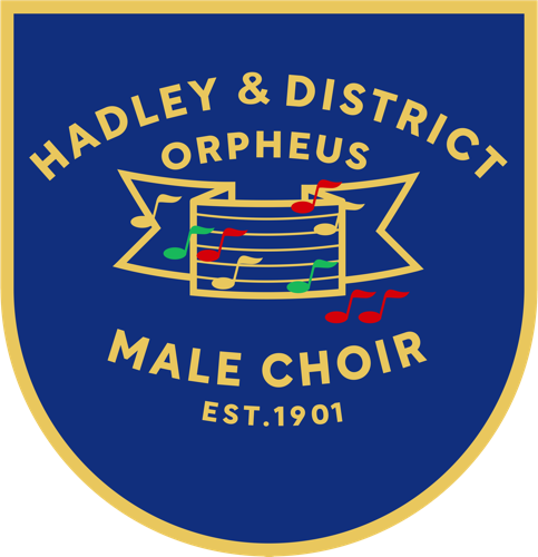 Hadley & District Orpheus Male Choir crest, established 1901